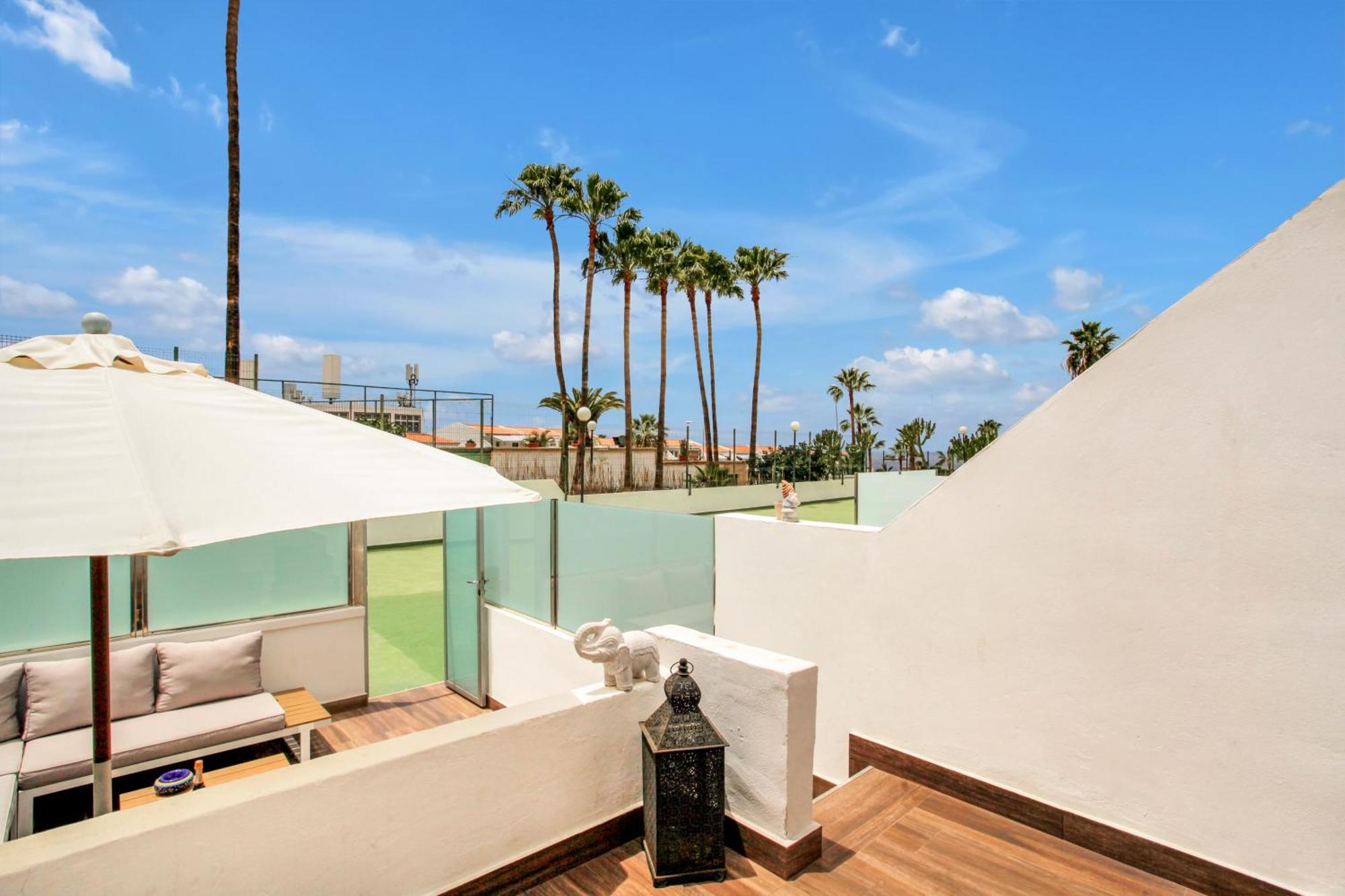 Casa Del Sol, Beautiful Terrace, Fast Wi-Fi, Pool Apartment Costa Adeje  Luaran gambar
